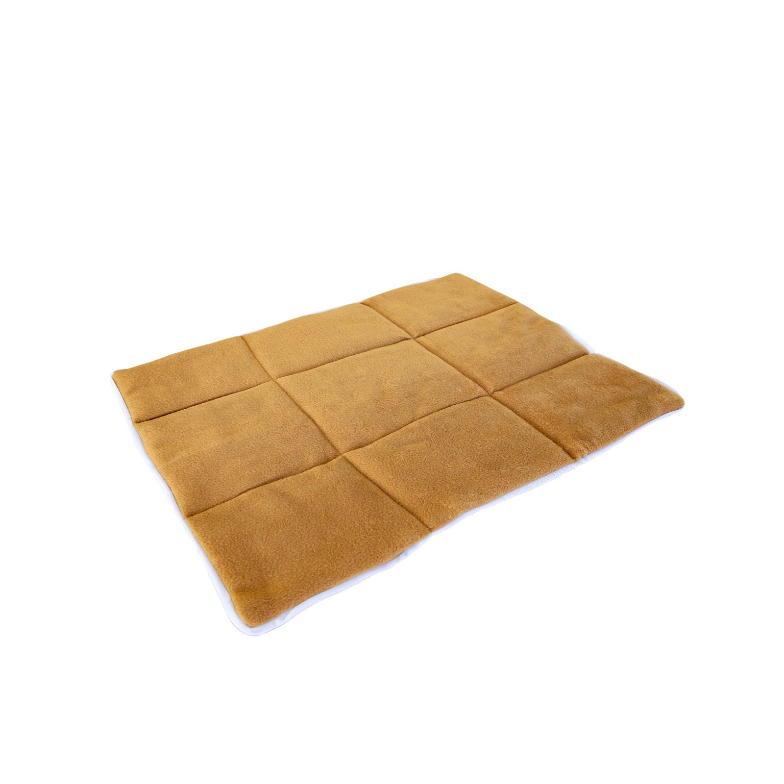 Durable Polar Fleece Pet Cushion Mat Pad 30in Beige