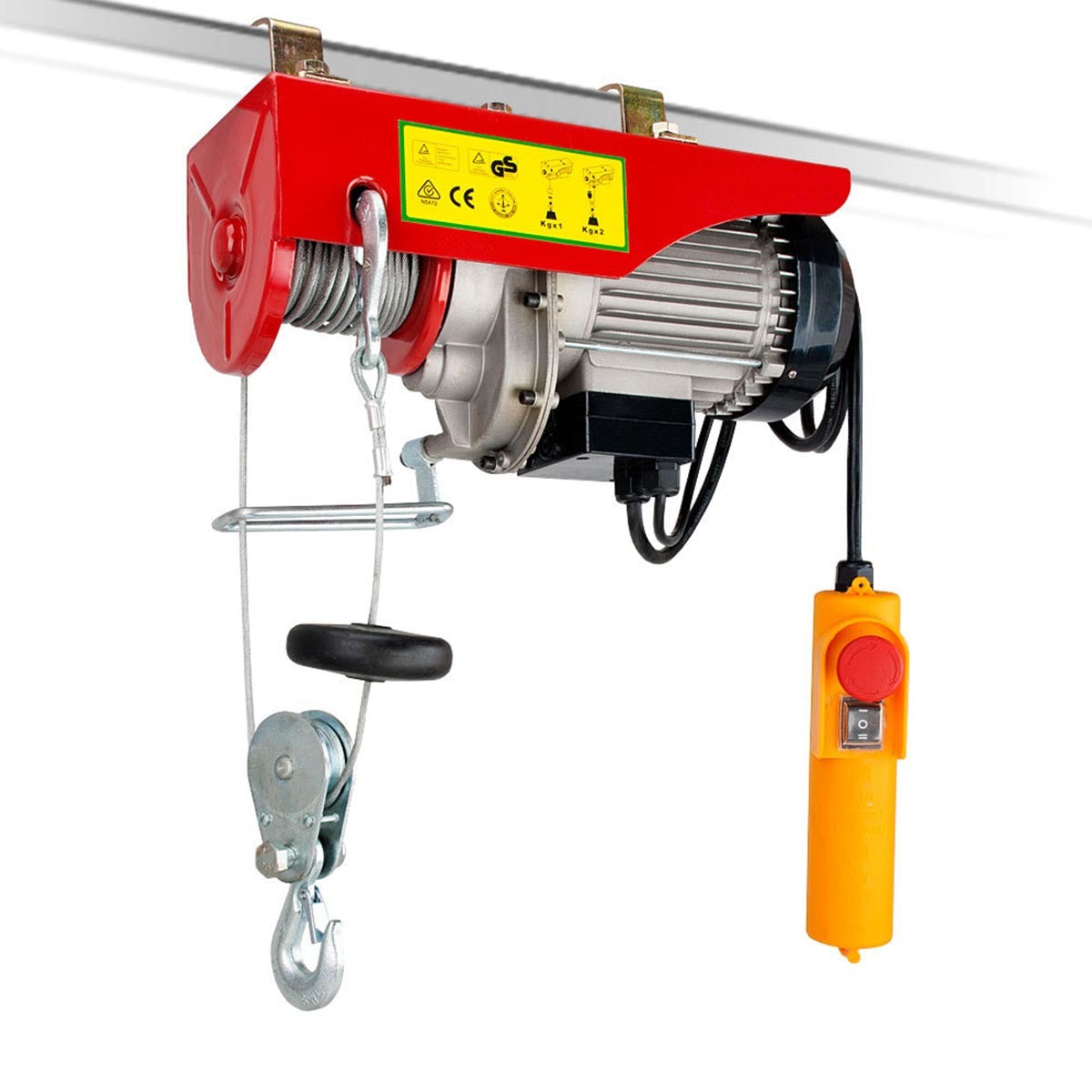 18m Electric Hoist Remote Chain Lift 250KG 510W 240V