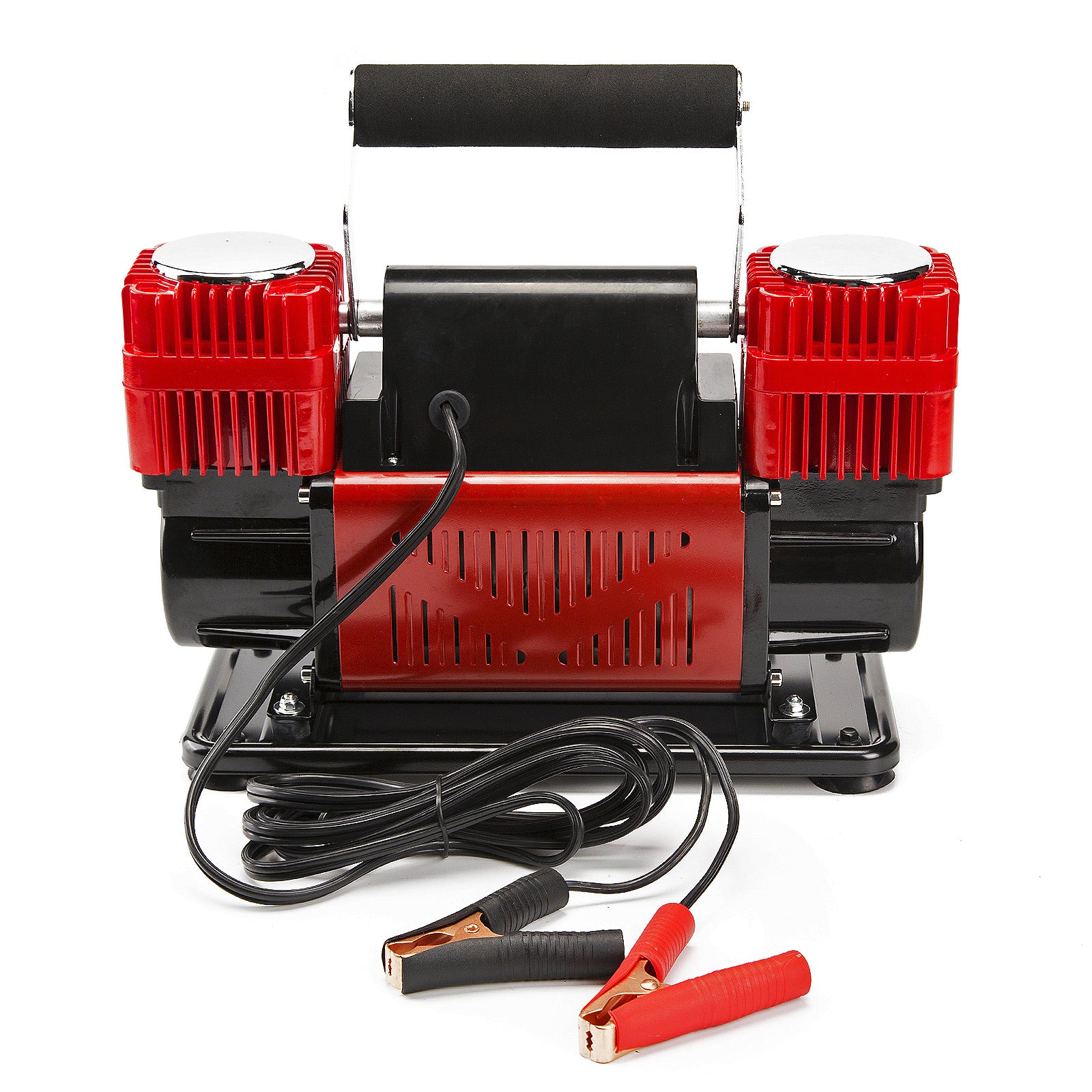 Heavy Duty 12V Car Air Compressor 300L/MIN with Repair Kit - Dynamic Power