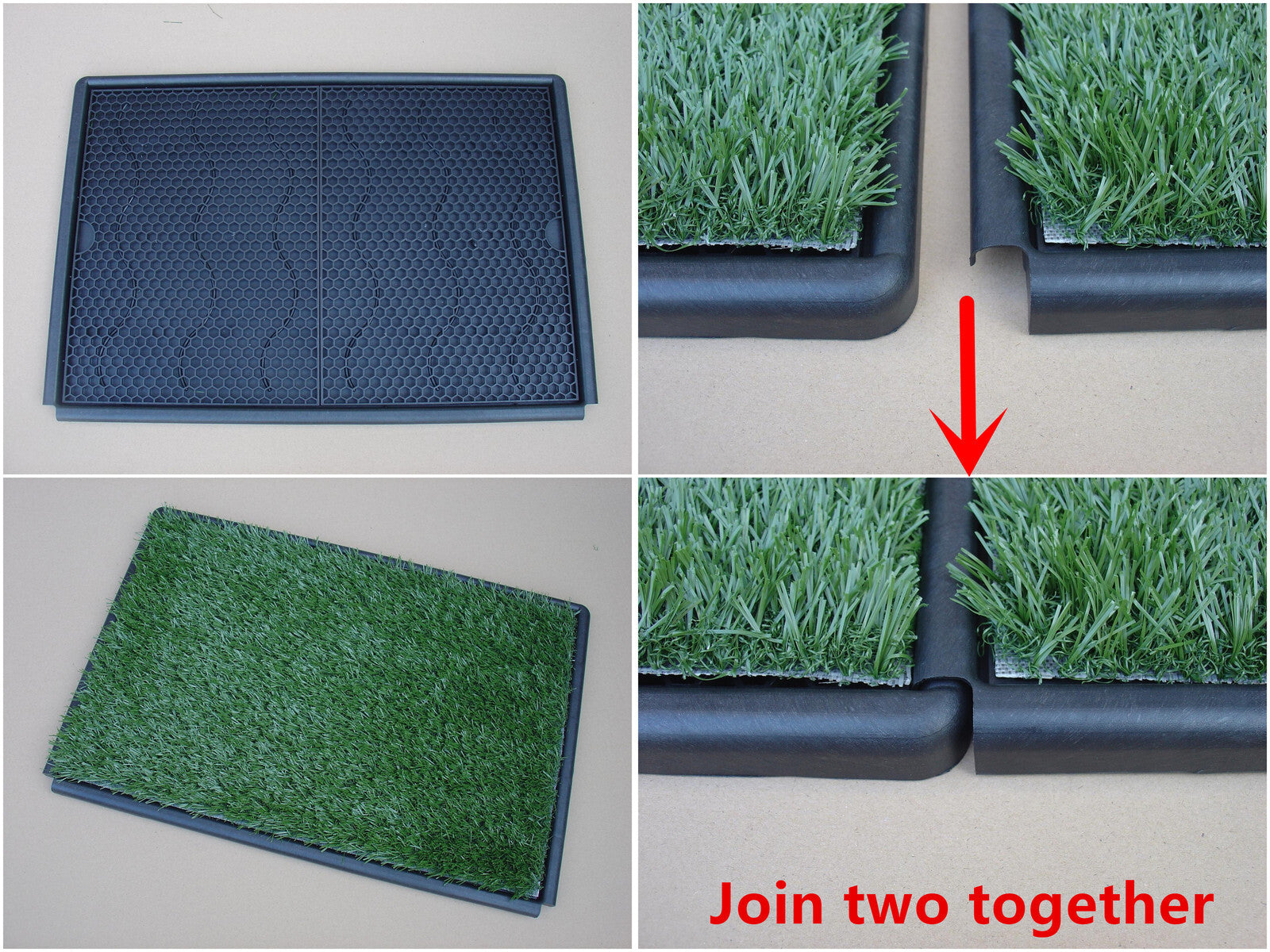 Synthetic Grass Dog Potty Training Mat, Indoor Use - YES4PETS