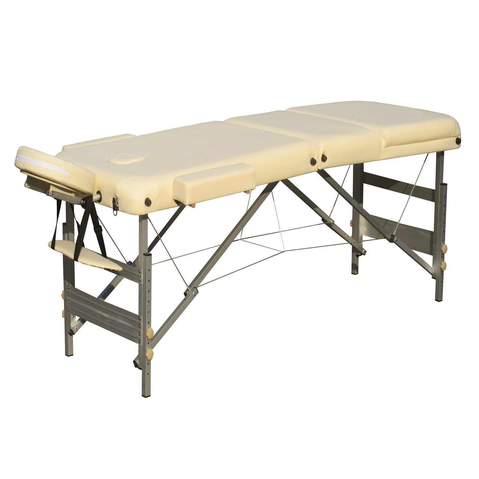 Adjustable Aluminium Portable Massage Table, 3 Fold, YES4HOMES