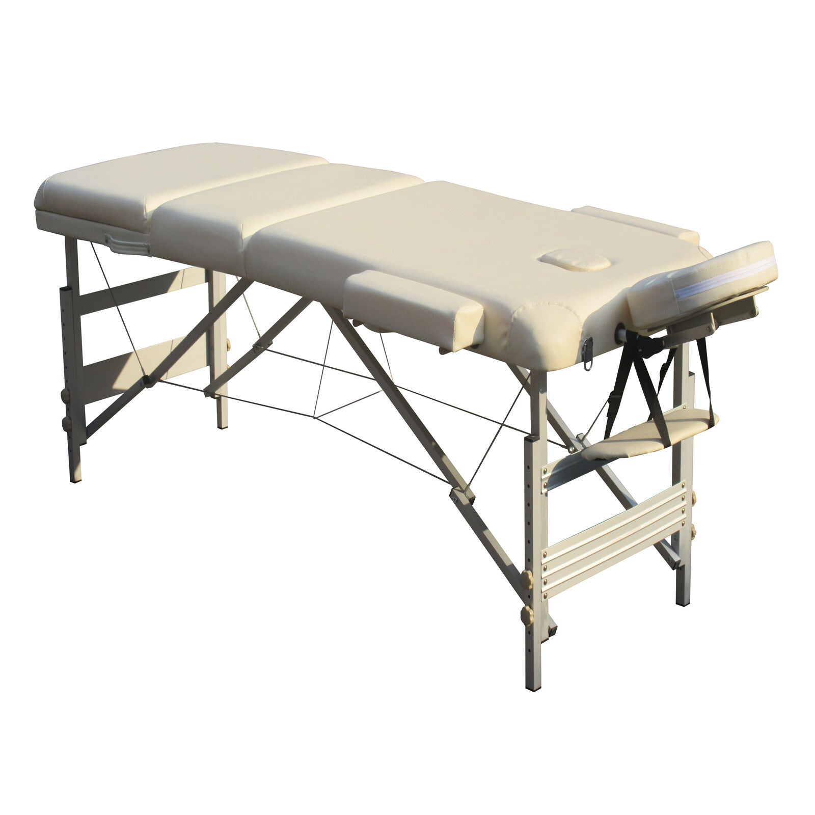 Adjustable Aluminium Portable Massage Table, 3 Fold, YES4HOMES