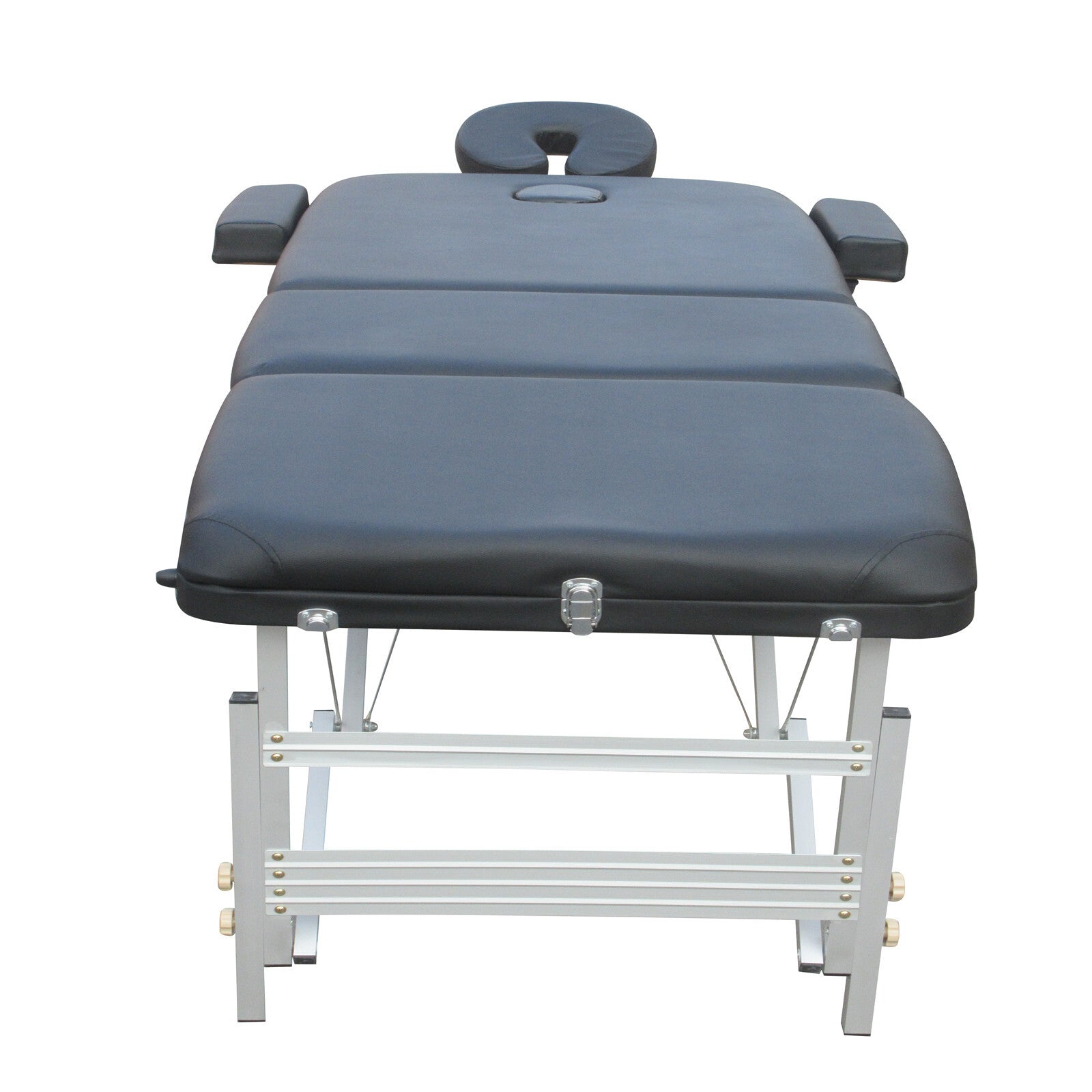 Portable Sturdy Aluminium Massage Table - 3 Fold, Adjustable Heights