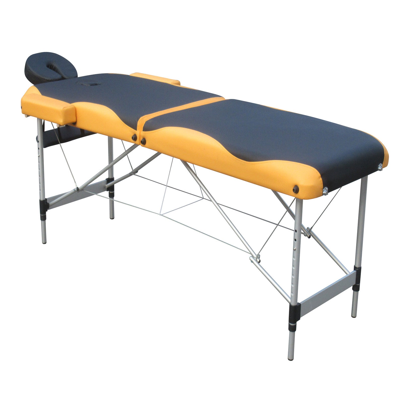 Adjustable Portable Aluminium Massage Table, 8 Heights, Waterproof - YES4HOMES