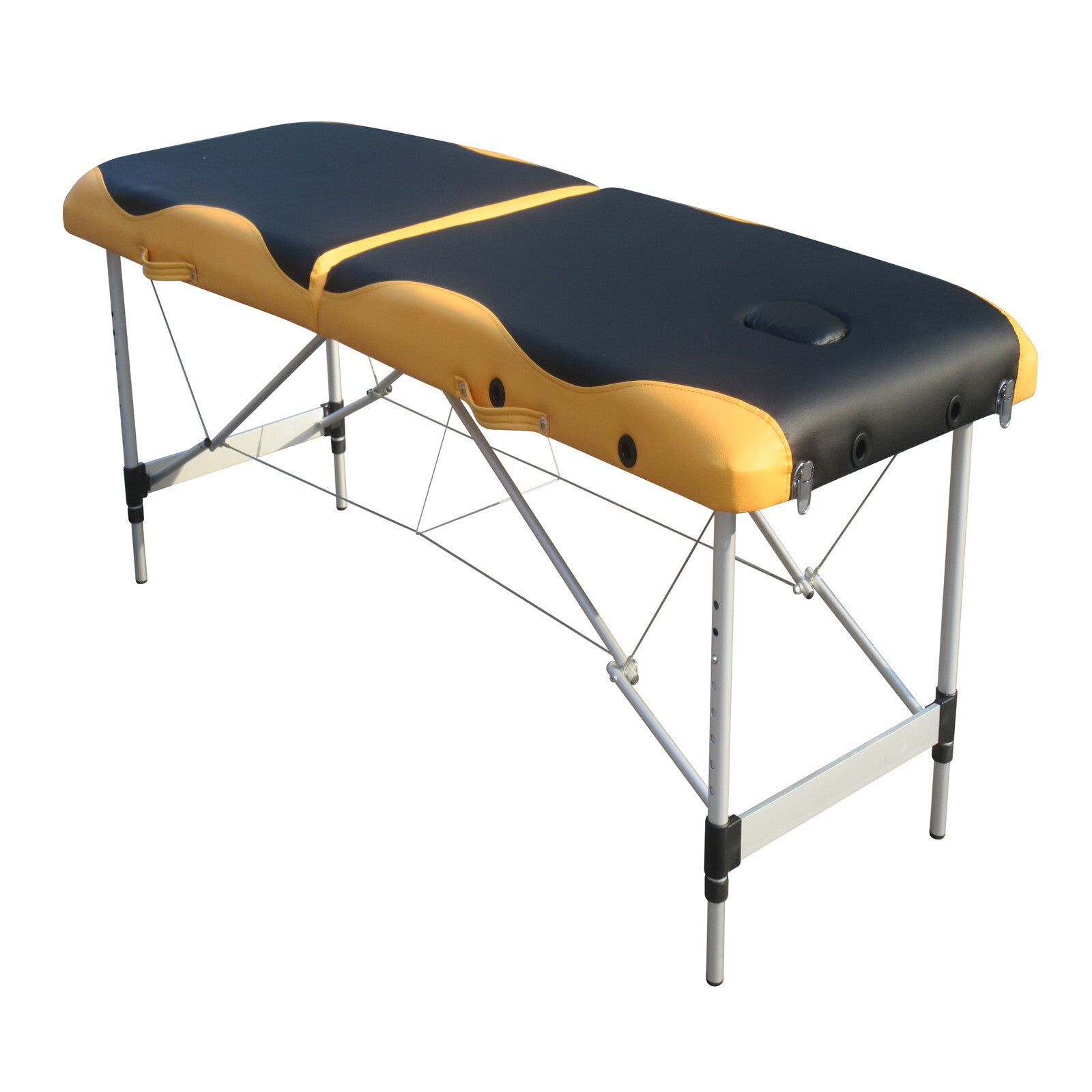 Adjustable Portable Aluminium Massage Table, 8 Heights, Waterproof - YES4HOMES