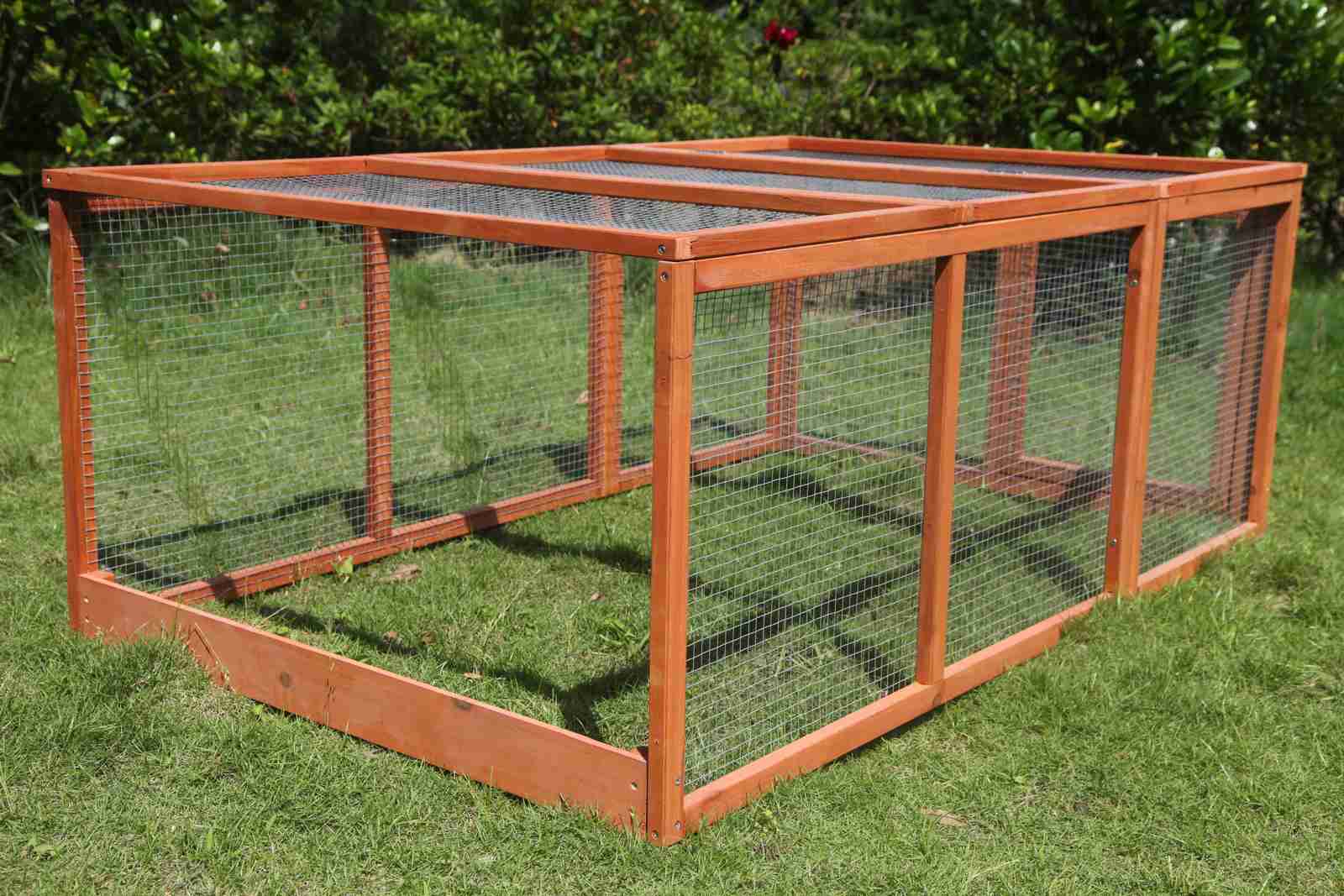 Large Wooden Chicken Coop Rabbit Hutch with Run