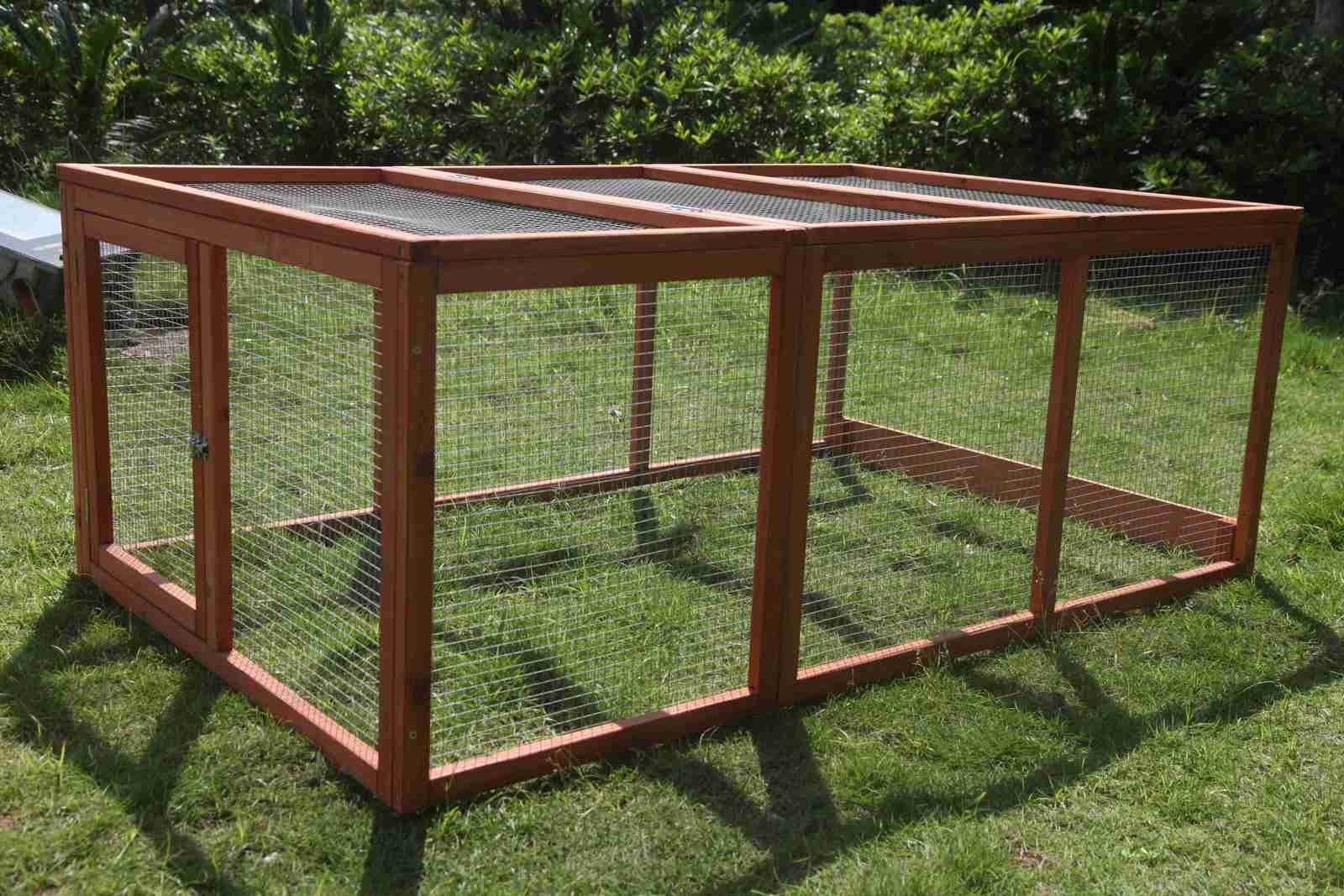 Large Wooden Chicken Coop Rabbit Hutch with Run