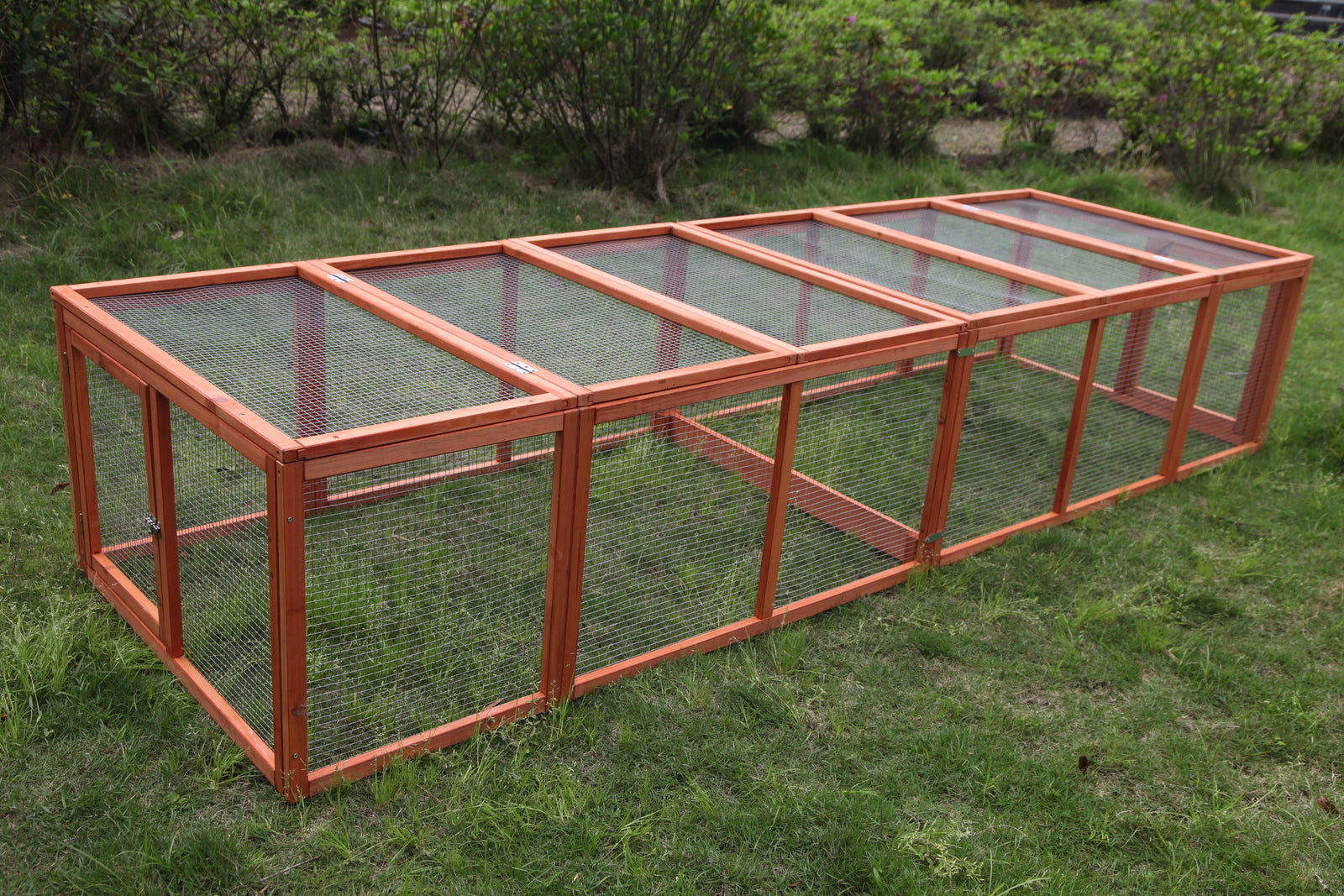 XL 290cm Chicken Coop Rabbit Hutch Waterproof Fir Wood YES4PETS