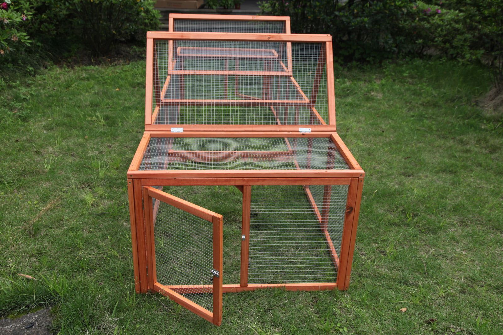 XL 290cm Chicken Coop Rabbit Hutch Waterproof Fir Wood YES4PETS