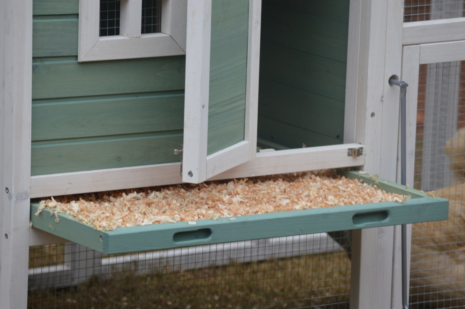 Large Waterproof Chicken Coop Rabbit Hutch w/ Nesting Box (YES4PETS)