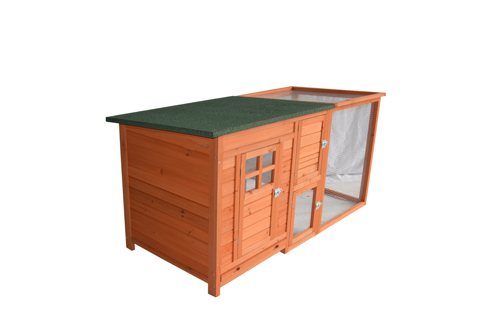 Large Waterproof Wooden Chicken Coop with Tray - Yes4Pets