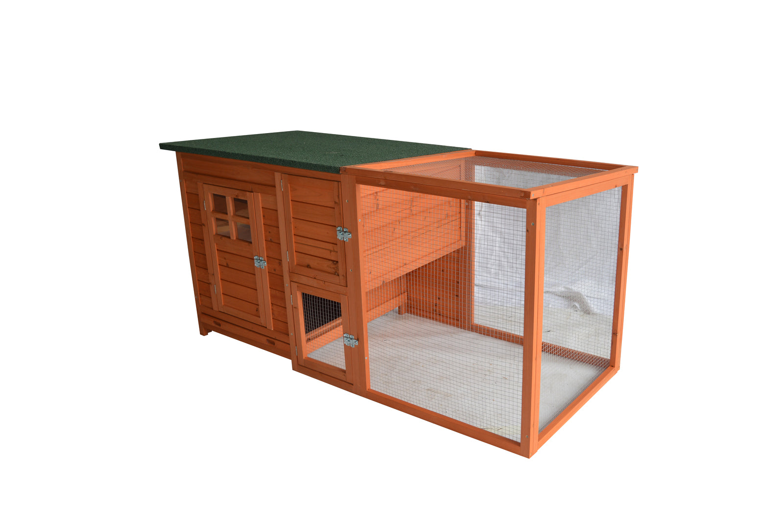 Large Waterproof Wooden Chicken Coop with Tray - Yes4Pets