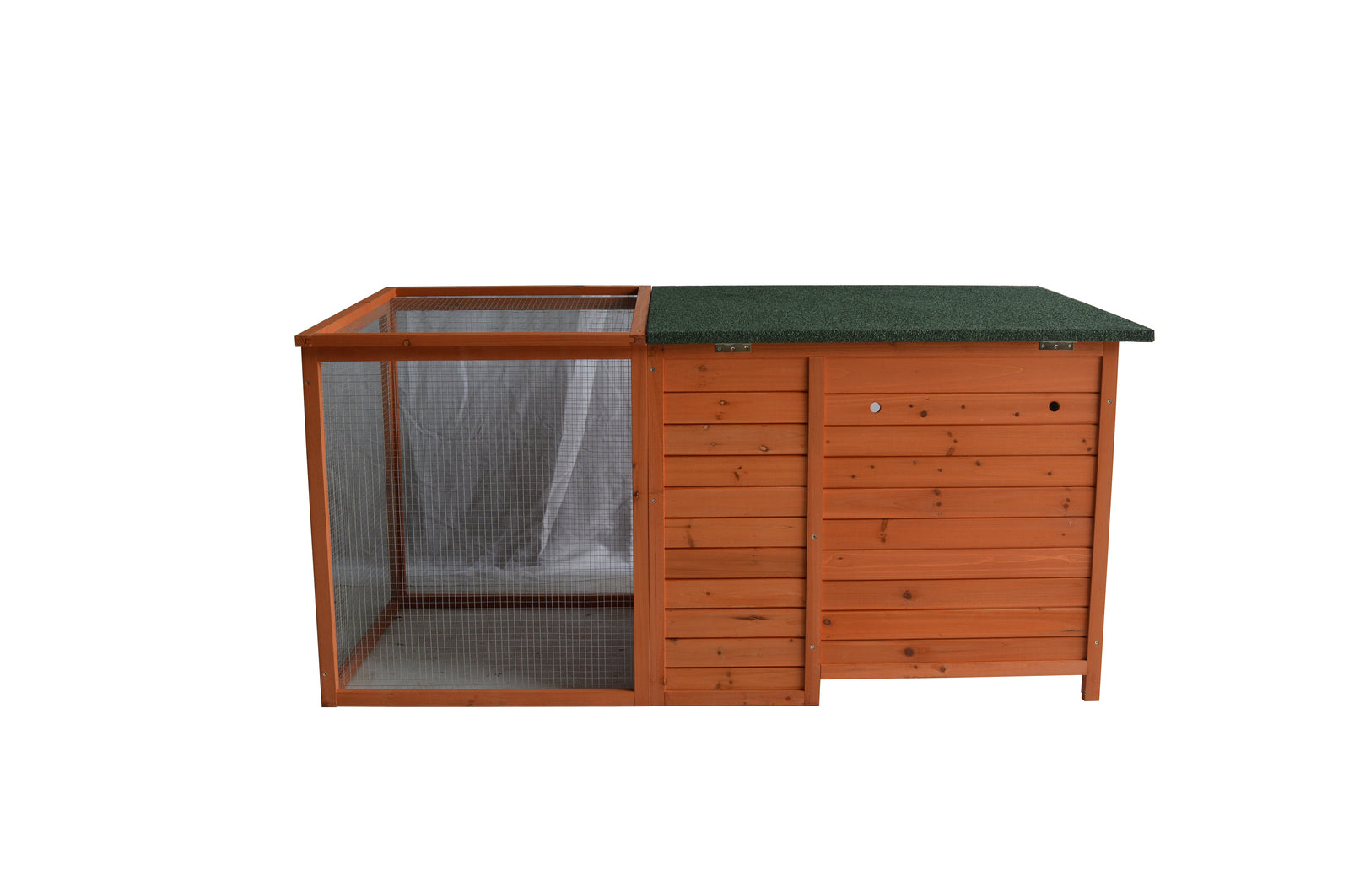 Large Waterproof Wooden Chicken Coop with Tray - Yes4Pets