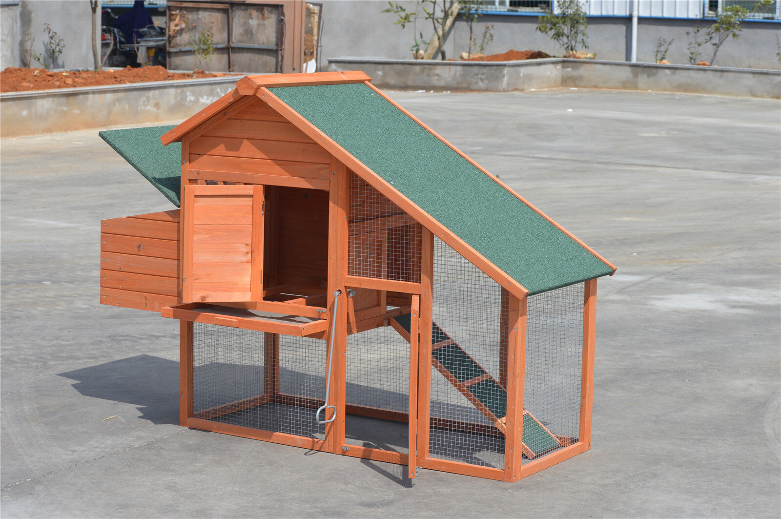 Waterproof Large Chicken Coop Rabbit Hutch - YES4PETS