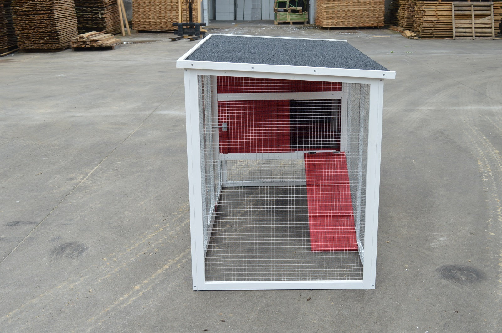 Waterproof XL Chicken Coop/Rabbit Hutch with Nesting Boxes