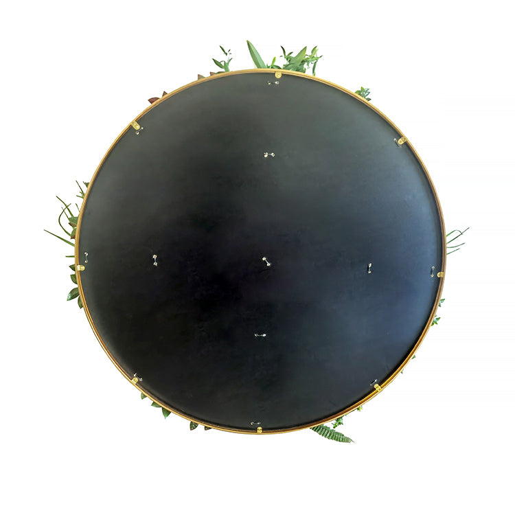 YES4HOMES Artificial Green Wall Plant Garden Flower Panel Disc Art 100cm Grassy UV Resistant-Wonderland