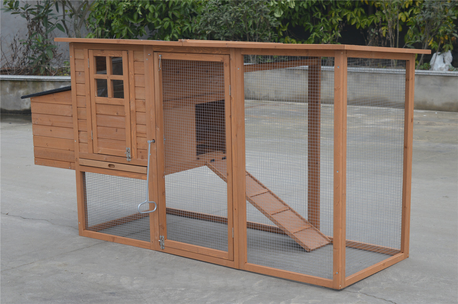 Large Waterproof Chicken Coop Rabbit Hutch with Removable Tray