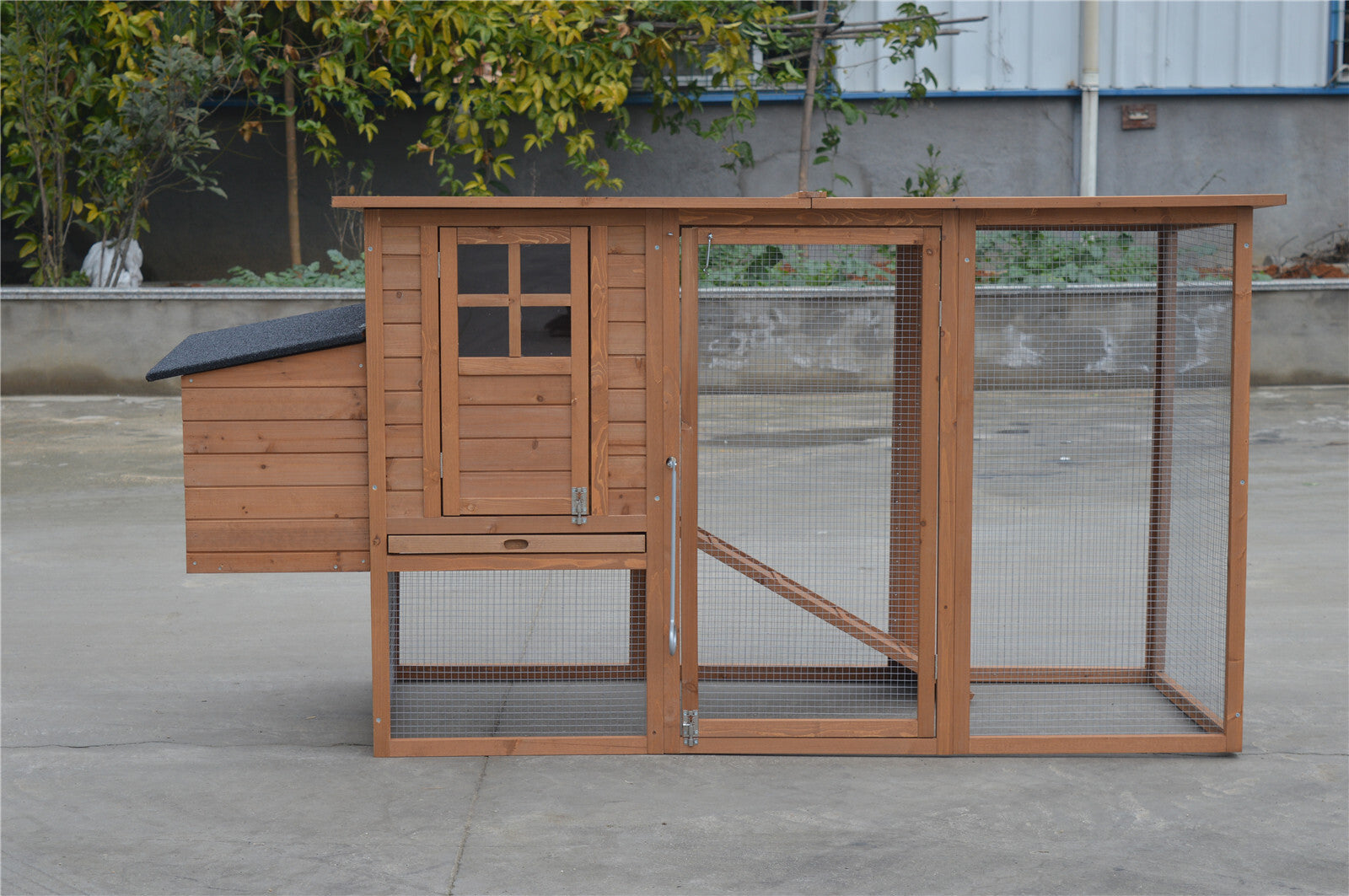 Large Waterproof Chicken Coop Rabbit Hutch with Removable Tray