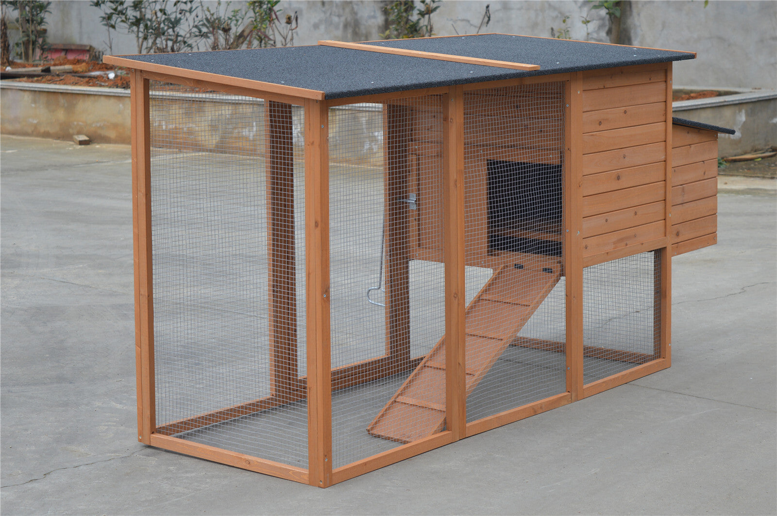 Large Waterproof Chicken Coop Rabbit Hutch with Removable Tray