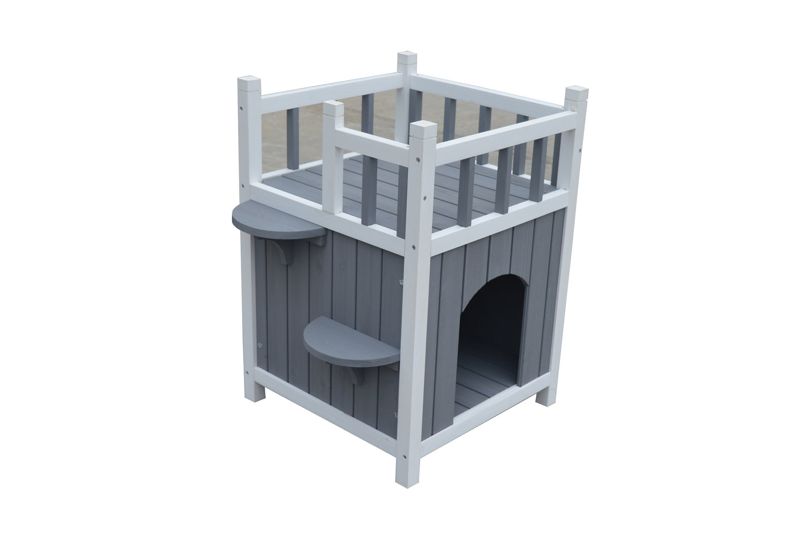 Waterproof Cat Shelter Condo with Escape Door, YES4PETS