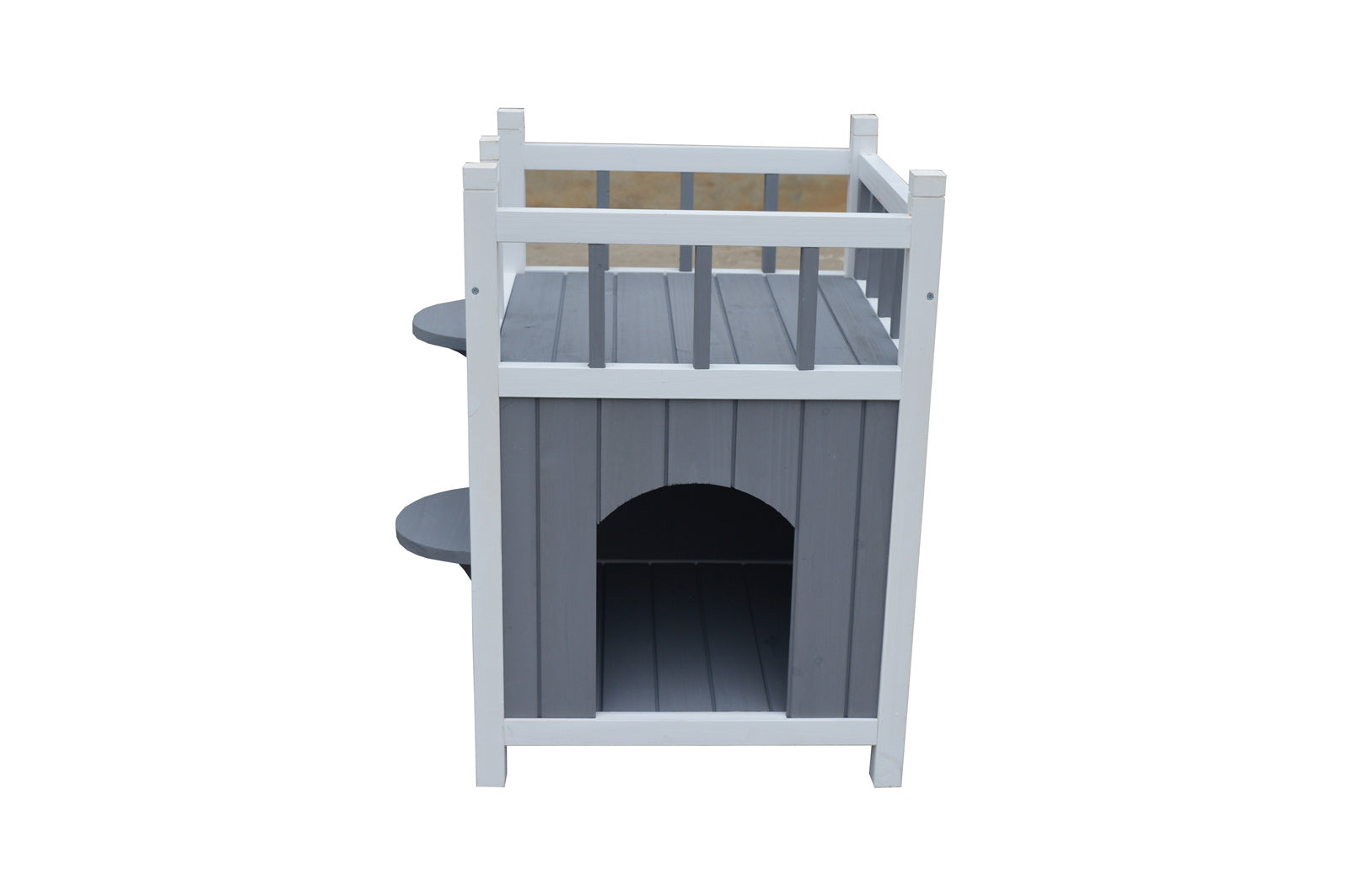 Waterproof Cat Shelter Condo with Escape Door, YES4PETS