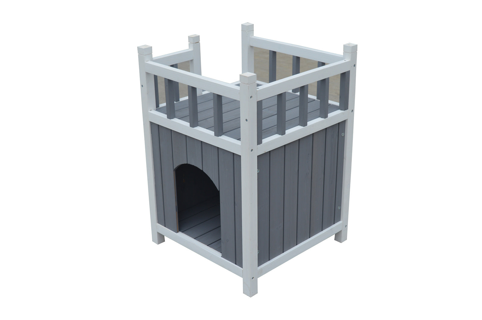 Waterproof Cat Shelter Condo with Escape Door, YES4PETS