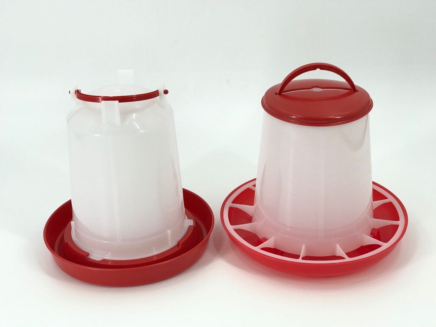 Durable Plastic Poultry Water Drinker & Feeder Set, 3L/3kg YES4PETS