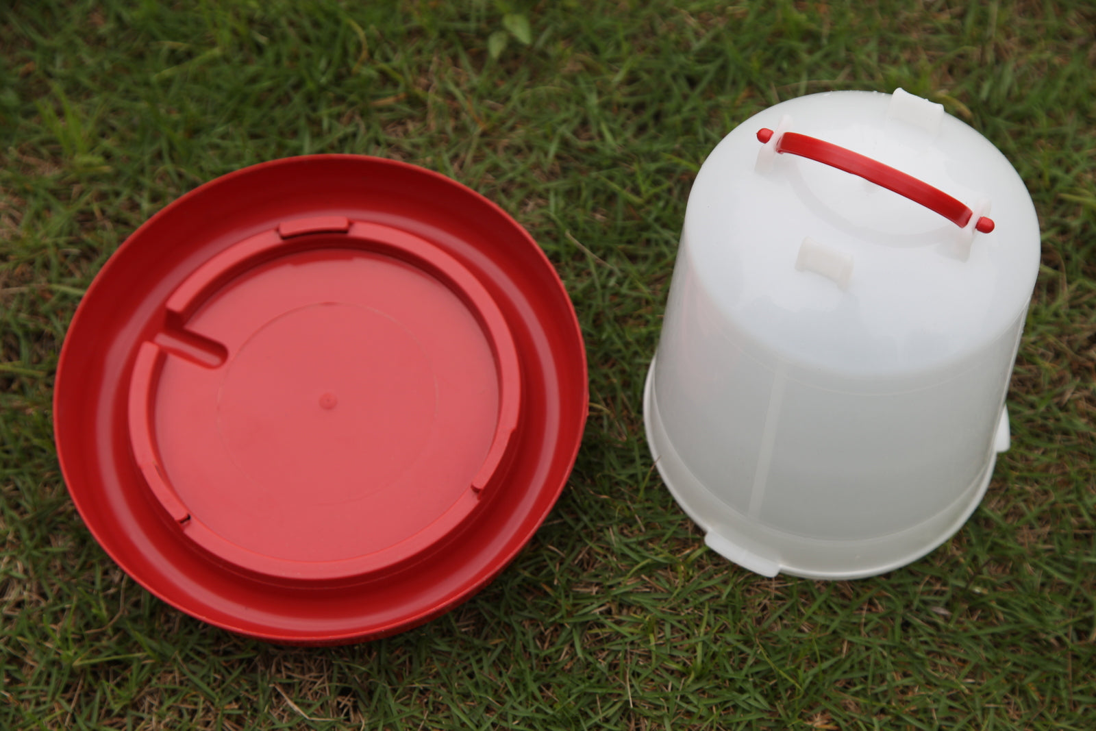 Durable Plastic Poultry Water Drinker & Feeder Set, 3L/3kg YES4PETS