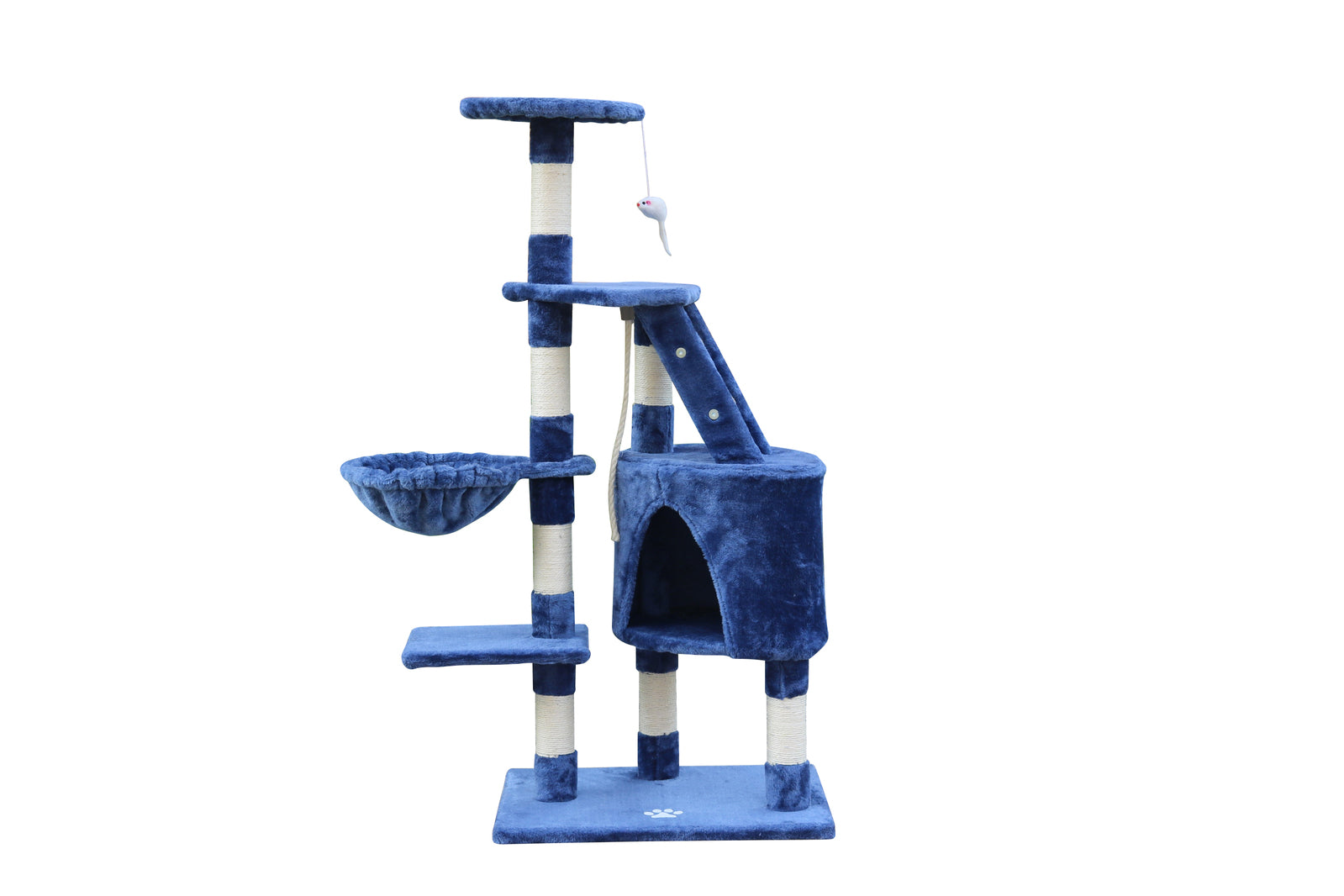 120cm Multi-Level Cat Tree, Sisal Posts, E1 Board - YES4PETS