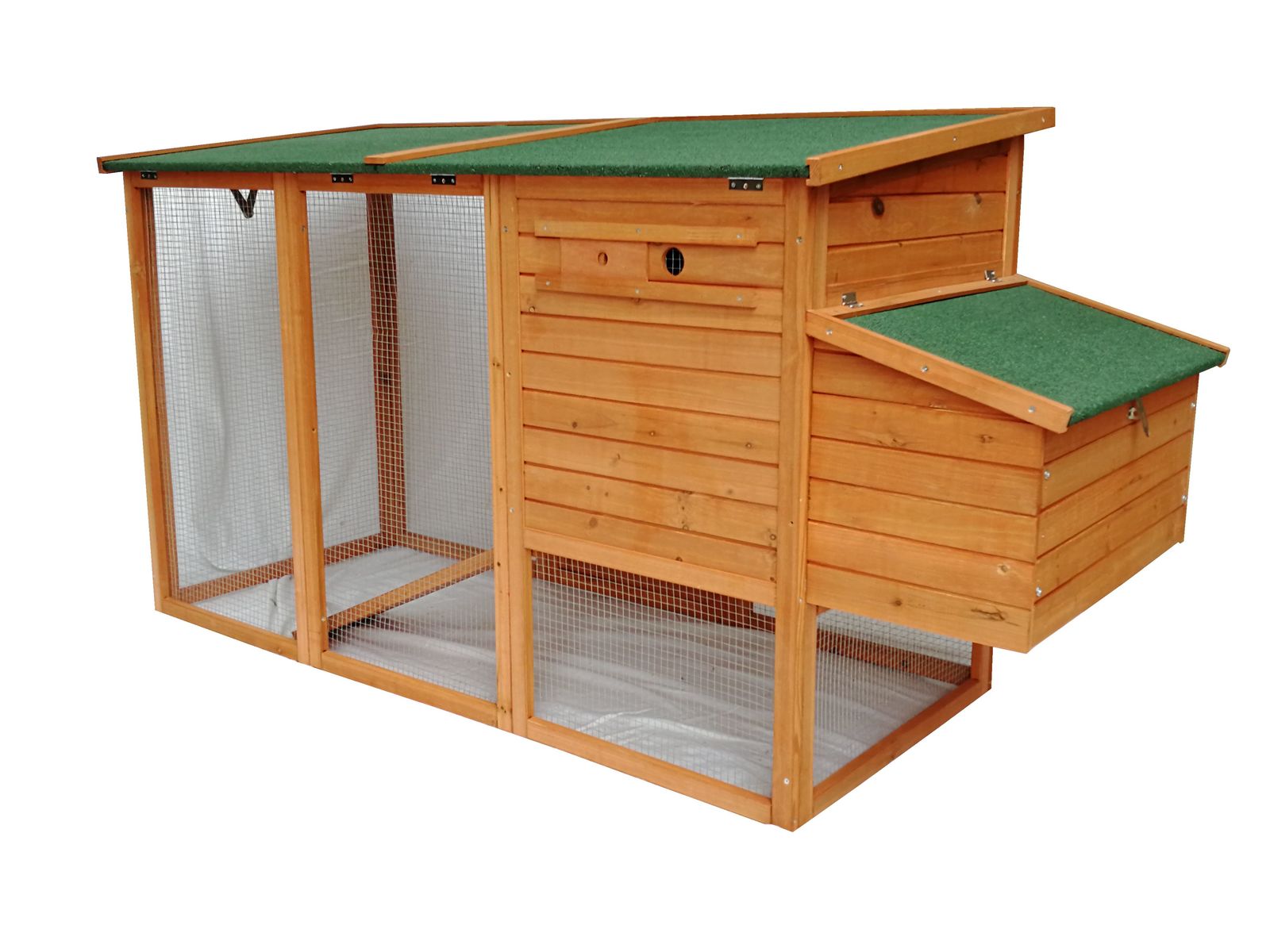 Durable Large Chicken Coop Hutch with Nesting Box, YES4PETS