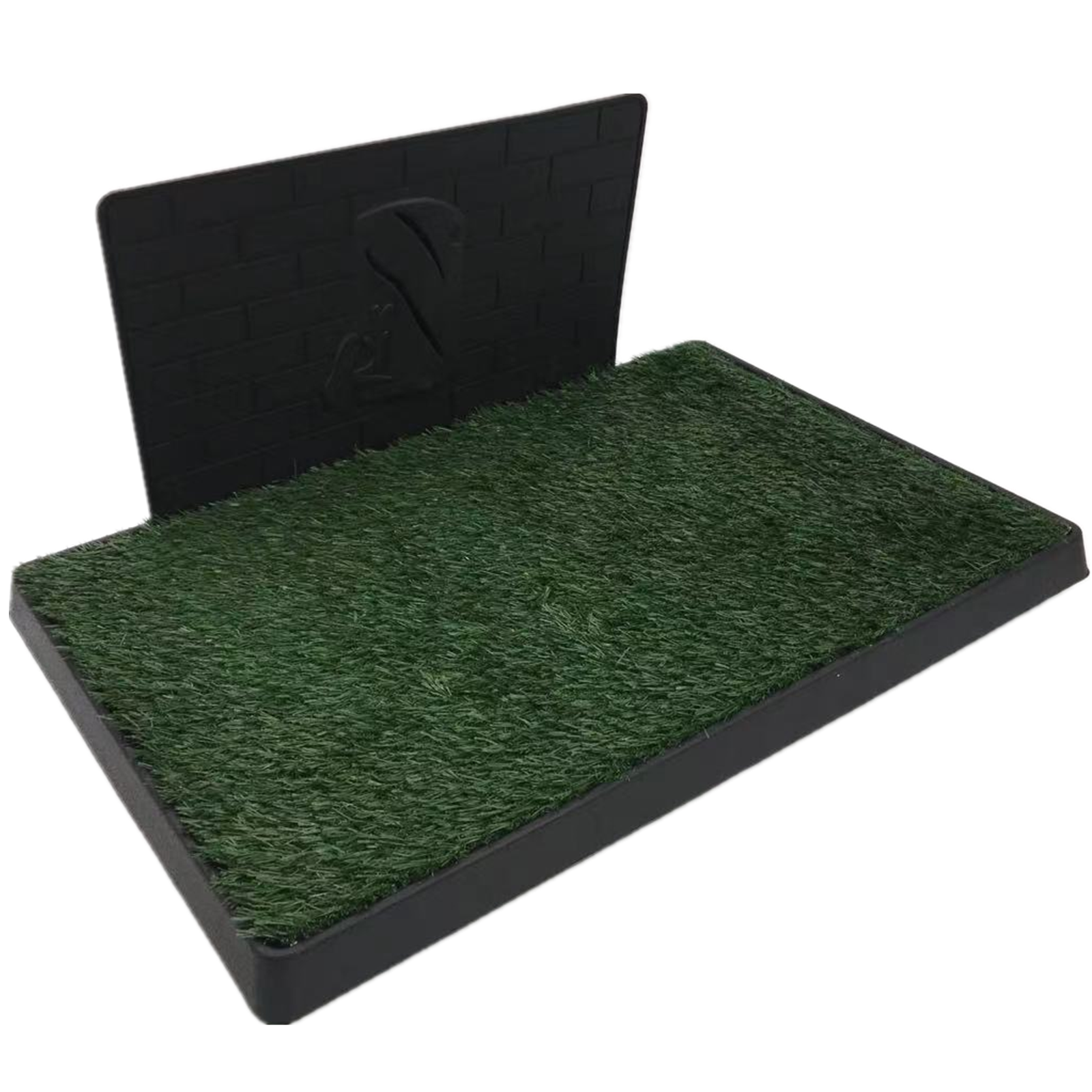 XL Non-Toxic Indoor Dog Toilet Grass Mat with Tray