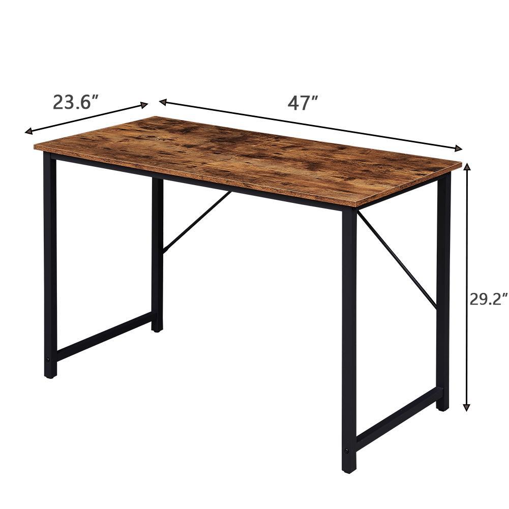 Sturdy Computer Desk, MDF Board Table, Multi-Functional Workstation