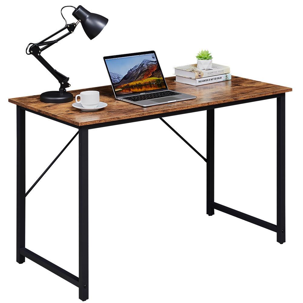 Sturdy Computer Desk, MDF Board Table, Multi-Functional Workstation