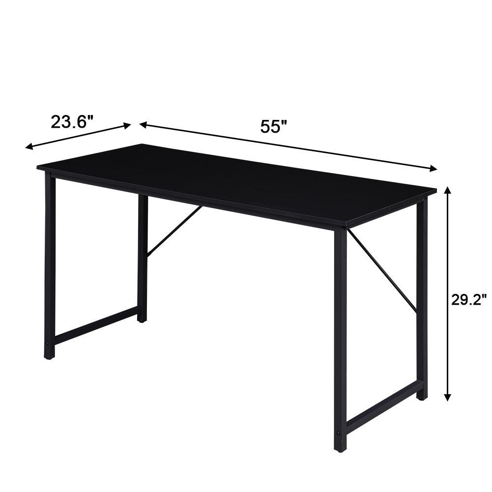 Sturdy Multi-Functional Home Office Desk, 140cm Laptop Table