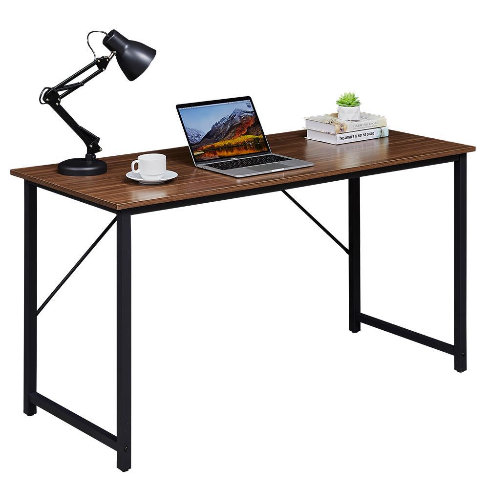 Sturdy Home Office Computer Desk, 140 cm MDF, Flexible Space – YES4HOMES