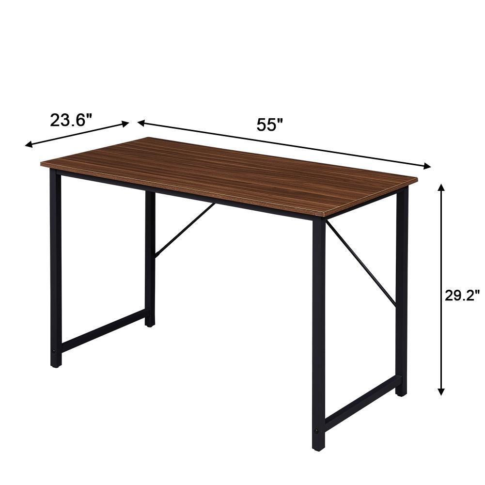 Sturdy Home Office Computer Desk, 140 cm MDF, Flexible Space – YES4HOMES