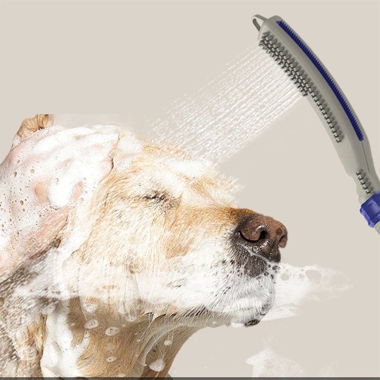 Adjustable Water Supply Pet Bathing Brush & Sprayer Glove