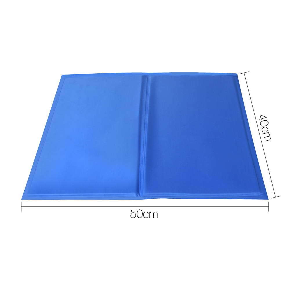 Self Cooling Non-Toxic Foldable Pet Gel Mat 50x40 YES4PETS