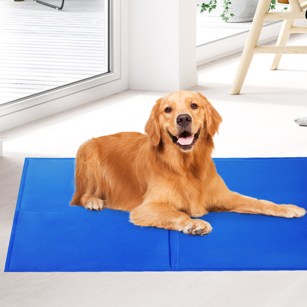 Self-Cooling Gel Mat, Non-Toxic, Portable Pet Pad, 50x40 cm, YES4PETS