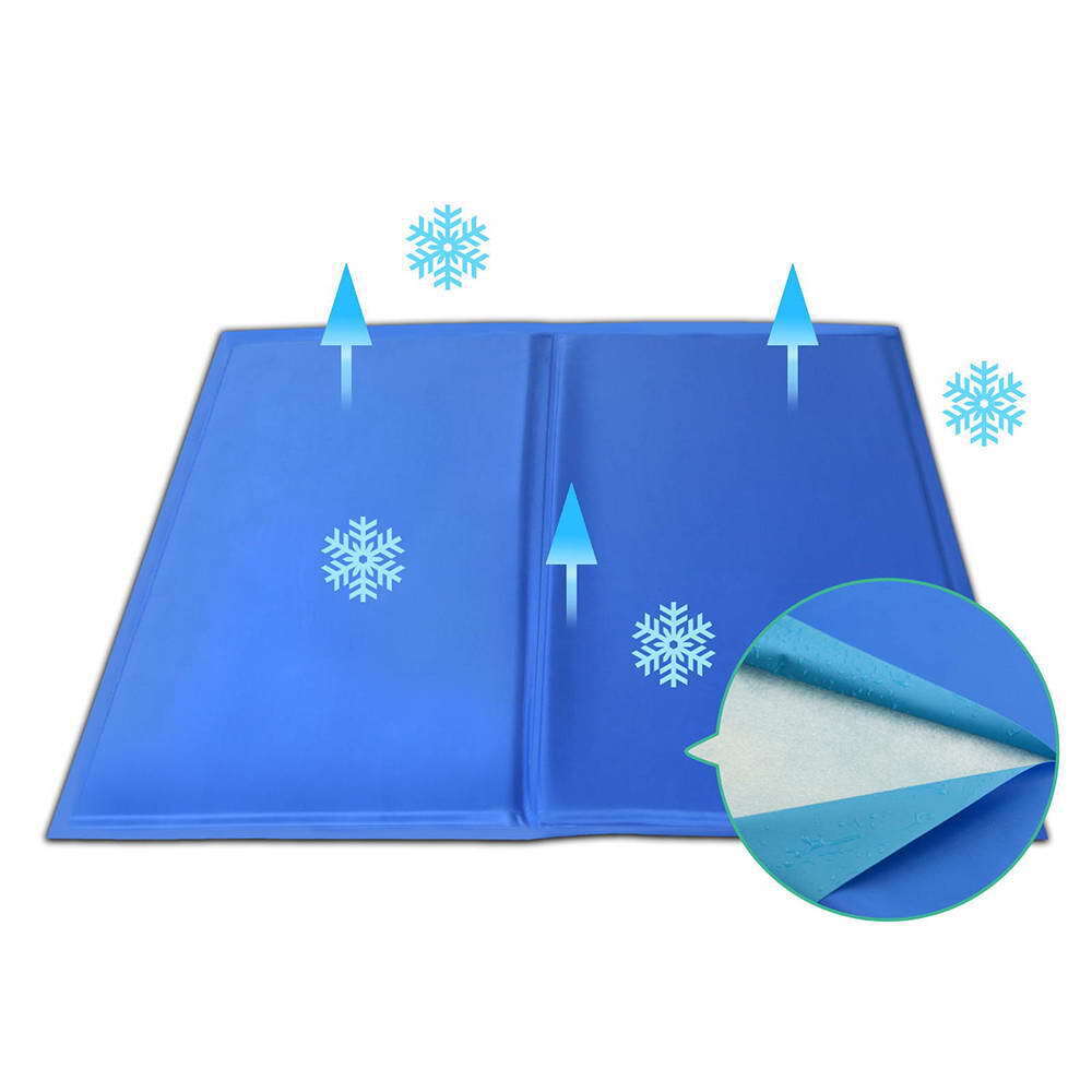 Non-Toxic Self Cooling Pet Gel Mat, Portable, 40x30cm