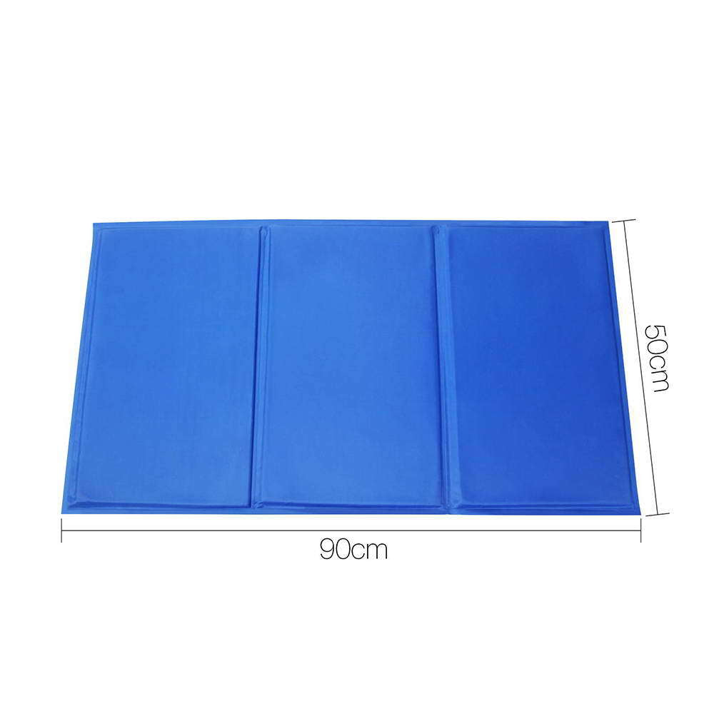 Self-Cooling Pet Gel Mat, Waterproof, Non-Toxic, XL, 90x50cm