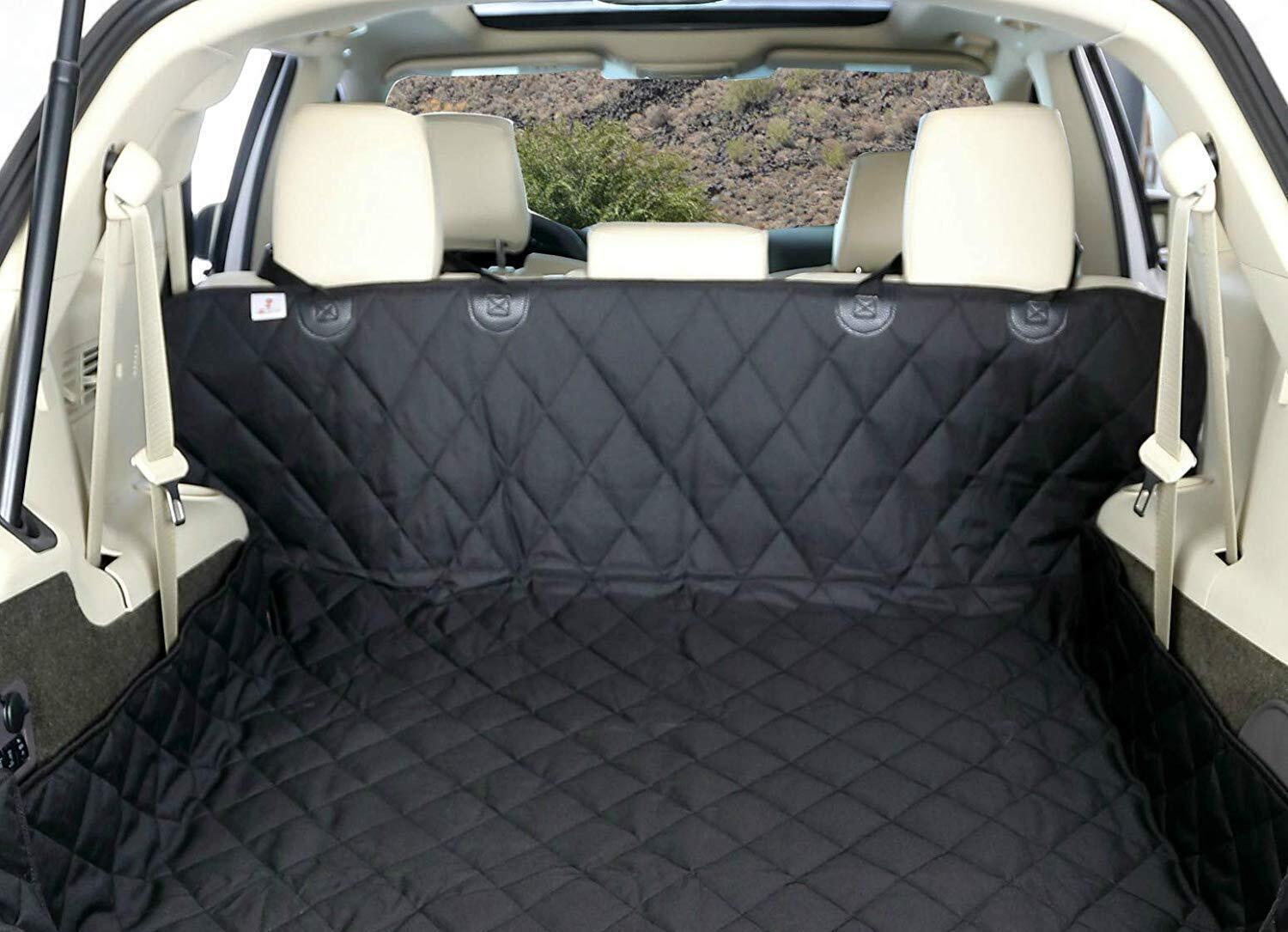 Waterproof 4-Layer Pet Car Seat Cover for Cars, Trucks & SUVs by YES4PETS