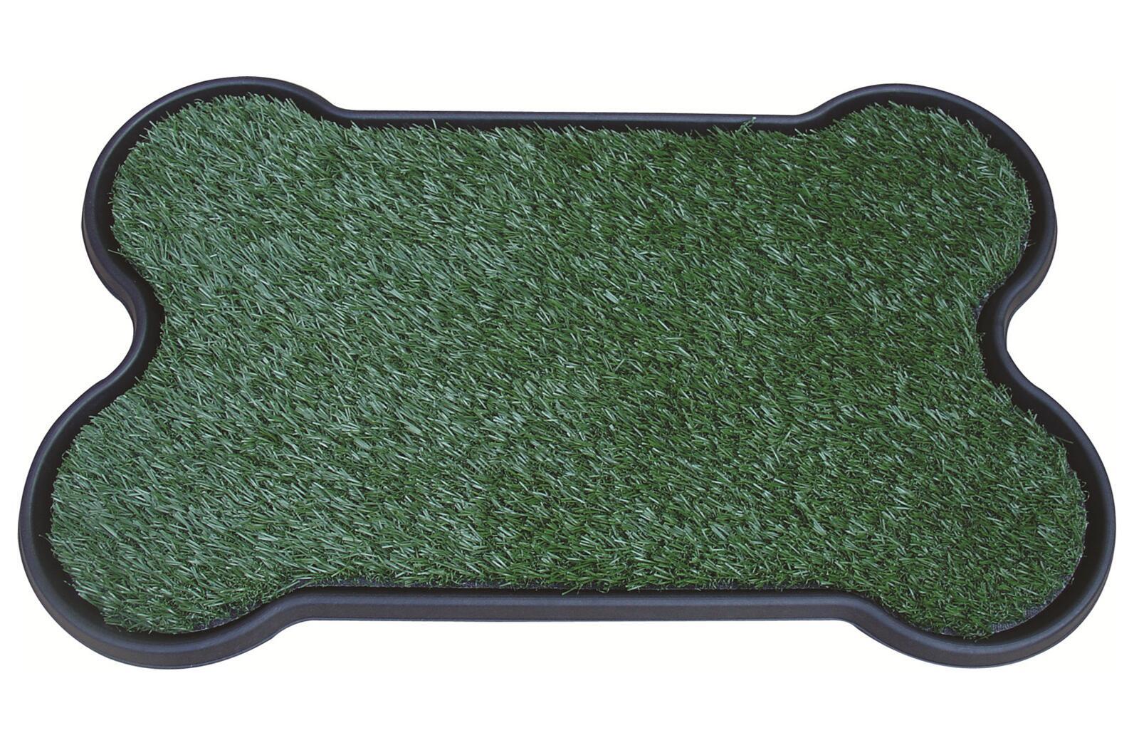 Non-toxic Indoor Dog Training Potty Mat with 3 Grass Pads