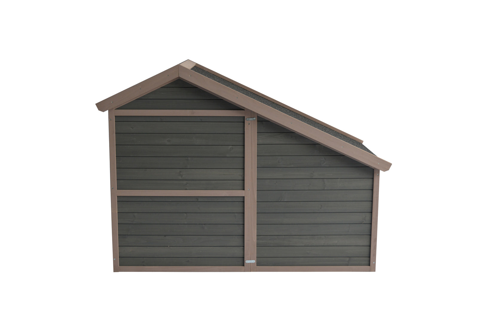 Solid Fir Wood Grey Chicken Coop Rabbit Hutch with Tray