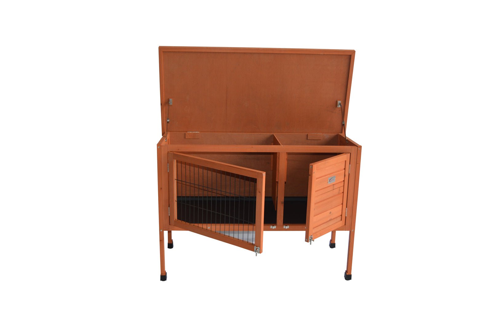 Large Waterproof Wooden Rabbit Hutch, Guinea Pig Cage