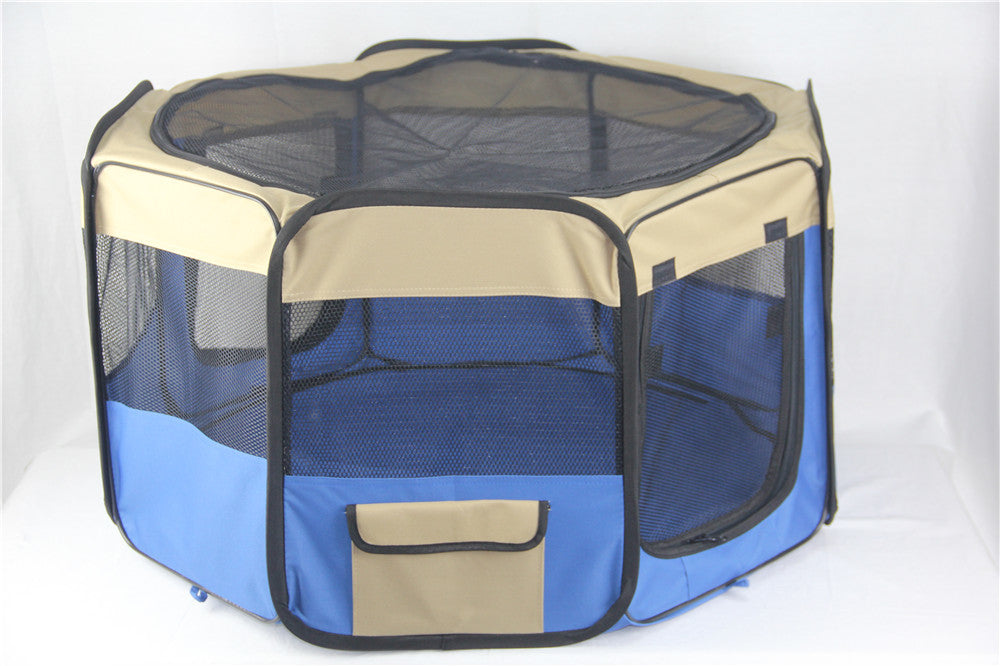 Durable 8-Panel Playpen for Dogs and Cats - YES4PETS