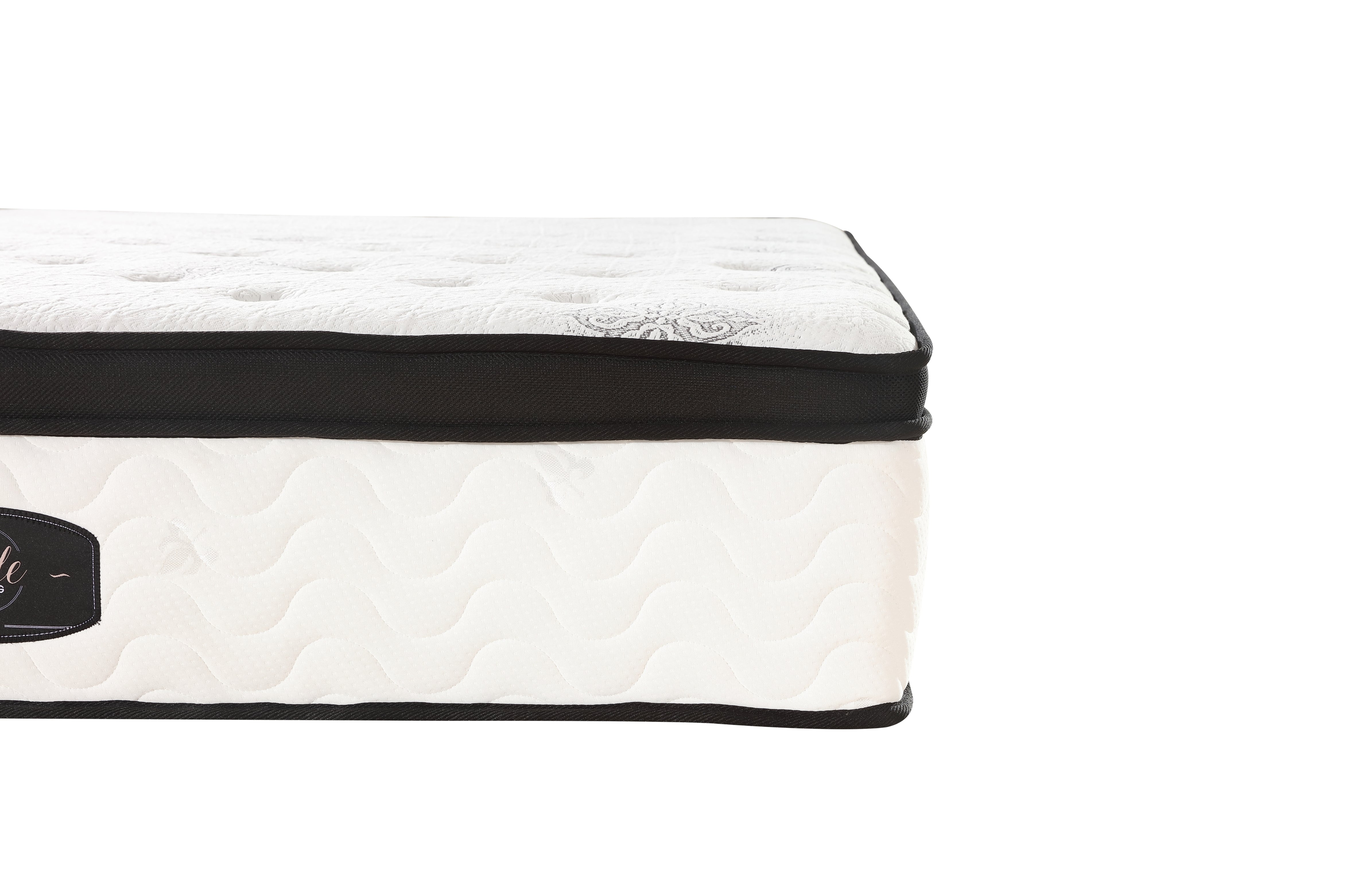 Chiro 7 Zone Latex Euro Top 35cm Pocket Spring Mattress - Double