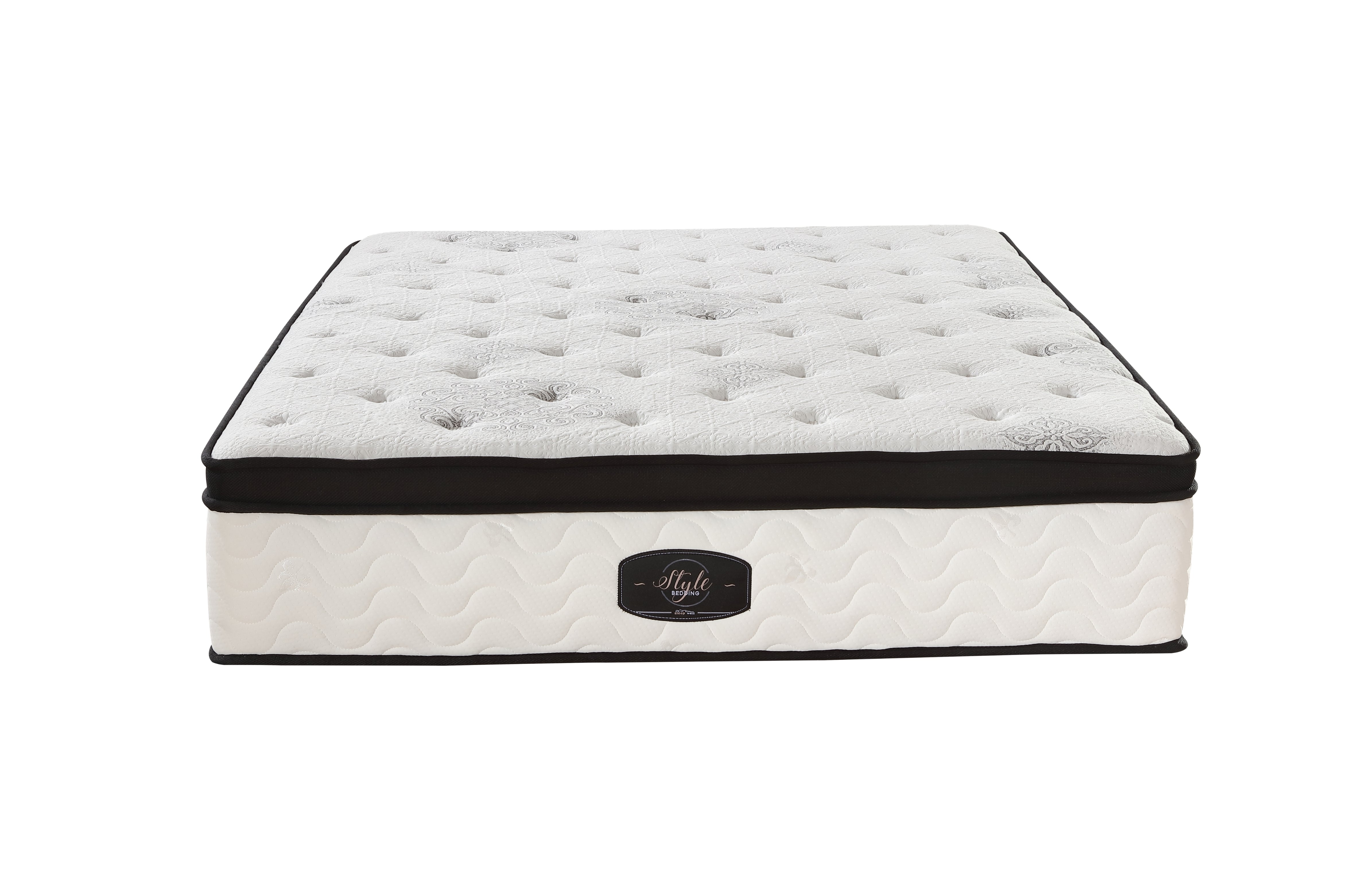 Chiro 7 Zone Latex Euro Top 35cm Pocket Spring Mattress - Queen