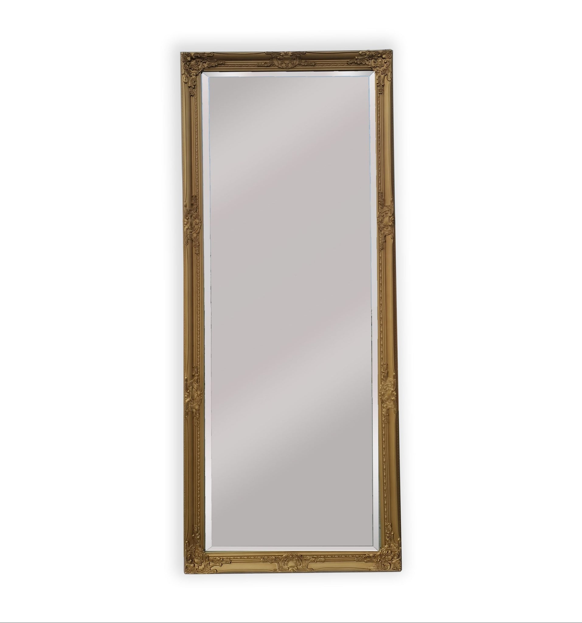 Ornate Gold Provincial Mirror, 70x170cm, High-Quality