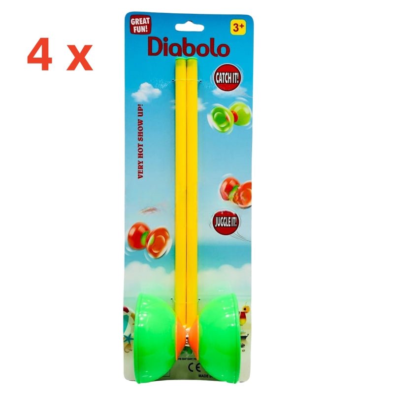 4x Spinning diabolo sets